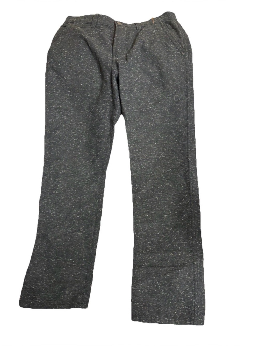 American Eagle Slim Straight Chino Pants Speckled Heather Charcoal Gray 30x32